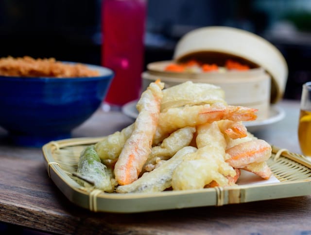 Shrimp Tempura.