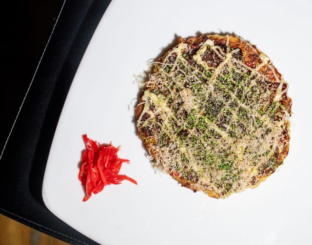 Bacon Okonomiyaki.