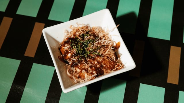 Takoyaki.