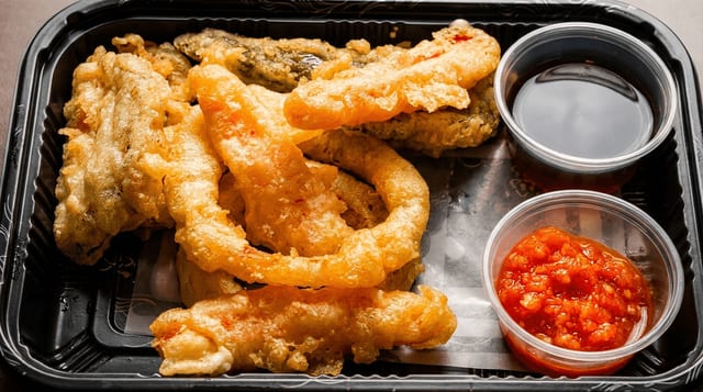 Vegetarian Tempura.